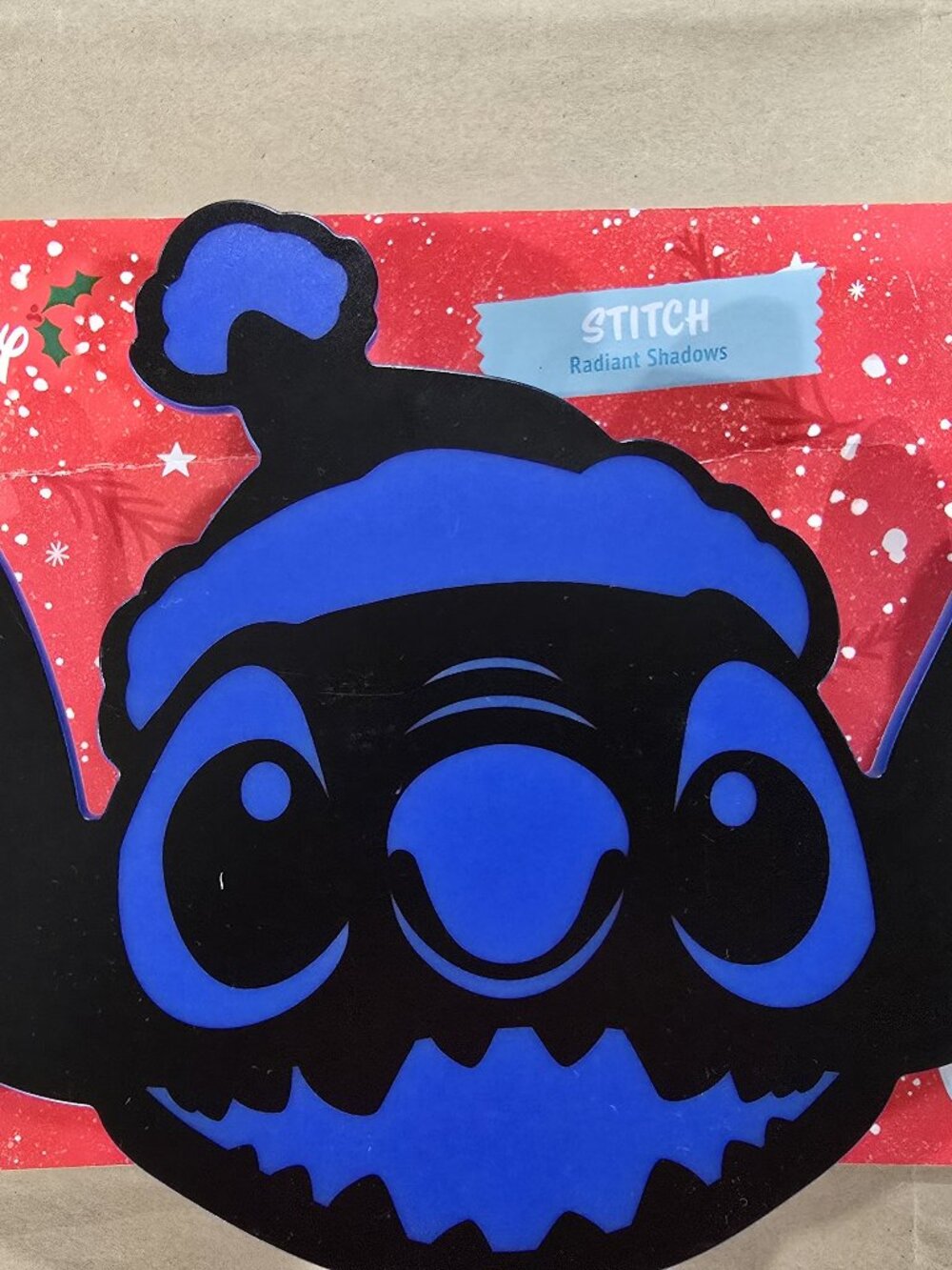 Disney Stitch Radiant Shadows 2025 Gemmy Light Show Holiday Wall Decor